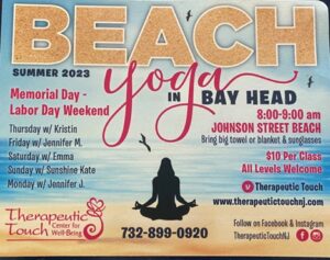 Beach Yoga @ Johnson Street Beach, Bay Head